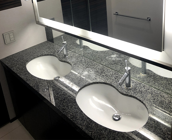 洗面所クリーニング